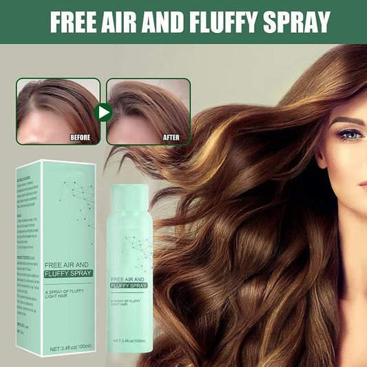 ⏰Great Sale - BUY 2 GET 1 FREE🔥🔥 Oil-Control Fluffy Volume Lift Hairspray