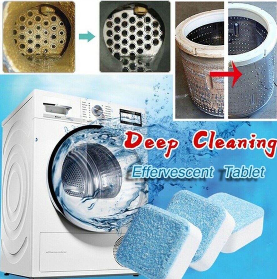 🎉🎉Christmas offer 🎉🎉- Washing Machine Cleaner Tablets ( BUY 6 and Get ...