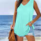 🔥2025 HOT SALE 49% OFF⏳All-match V-Neck Solid Color Vest