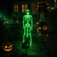💀 Solar Purple Glow Skeleton Yard Stake