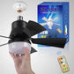 🏆LAST DAY SALE 70% OFF🔥SmartBreez 40W LED Ceiling Fan Light – 20.5” Ultra-Quiet with Remote 🎯 | E27 + FREE B22 Adapter 🔌 | For Bedroom 😴, Kitchen 👩‍🍳 & Garage 🛠️ – UK Ready! 🇬🇧