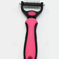 ⏳LAST DAY🎉 #1 in UK Pet Grooming 2026 🏆Professional Double-Sided Deshedding Brush for Dogs & Cats – Reduces Shedding by 90%💪