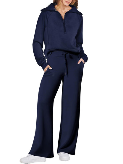 💝Black Friday Sale 50% OFF!!⚡🎀Women's 2 Piece Casual Outfits Sweatsuit Set