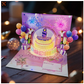 🔥LAST DAY SALE 70% OFF!!🎉3D Pop Up Musical Birthday Card with Lights & Song🎵🎂