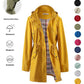❤️‍🔥New Arrival-50% Off🥰Solid Color Casual Jackets, Waterproof and Windproof Coats, Hooded Windbreakers