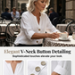 💥Limited Time 50% Big Sale OFF💥Women's Loose Fashion Button Top💃