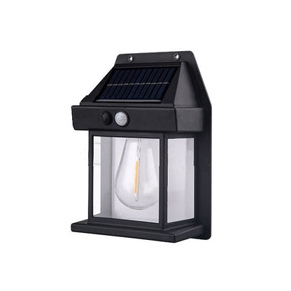 ⏳ Motion Sensor Solar Tungsten Wall Light