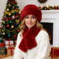🎅CHRISTMAS SALE 70% OFF!🔥Fluffy Fur Bucket Hat Warm Winter Hat + Free Matching Scarf (Only 29 Left)⏰