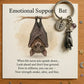 🦇Emotional Support Bat Inspirational Keychain🎁