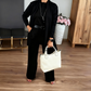 🍂Autumn New Arrivals - 70% Off💥OffElegant Longline Cardigan & Top & Pants 3-Pieces Set