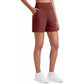 🔥Summer Hot Sale 70% OFF👖✨ Women's High-Waisted Athletic Bermuda Shorts with Pockets – Running, Yoga, Summer Casual Activewear🍑