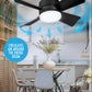 🏆LAST DAY SALE 70% OFF🔥SmartBreez 40W LED Ceiling Fan Light – 20.5” Ultra-Quiet with Remote 🎯 | E27 + FREE B22 Adapter 🔌 | For Bedroom 😴, Kitchen 👩‍🍳 & Garage 🛠️ – UK Ready! 🇬🇧