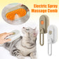 ⛱️Last Day Special Price ￡9.99!!🤩🔥Cat Steam Brush Steamy Dog Brush 3 In 1 Electric Spray Cat Hair Brushes For Massage Pet Grooming Comb Hair Removal Combs Pet Products