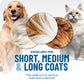 ⏳LAST DAY🎉 #1 in UK Pet Grooming 2026 🏆Professional Double-Sided Deshedding Brush for Dogs & Cats – Reduces Shedding by 90%💪