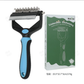 ⏳LAST DAY🎉 #1 in UK Pet Grooming 2026 🏆Professional Double-Sided Deshedding Brush for Dogs & Cats – Reduces Shedding by 90%💪