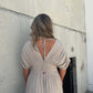 💖2025 Limited Sale 50% OFF💗New Slit v-neck effortless maxi long dress