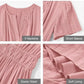 💕HOT SALE 70% OFF💕Women's Boho Chic Smocked Waist Maxi Dress