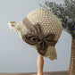 💕Limited Sale 50% OFF💕|Elegant Woven Straw Sun Hat with Bow
