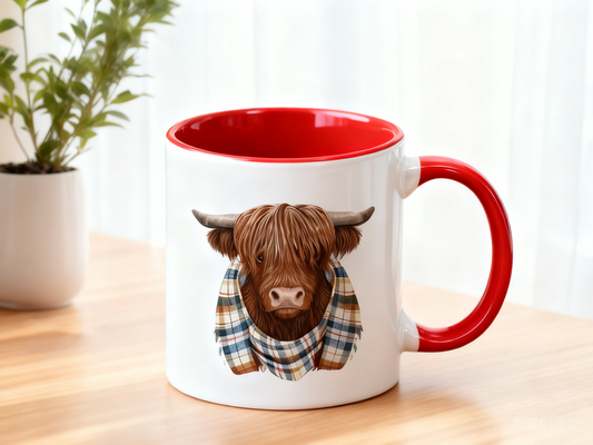 🔥CHRISTMAS SALE 50% OFF!!🏆Flash Sale⚡ 50K+ SOLD! Almost Gone-💥Cute Highland Cow Mug🎁