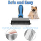 ⏳LAST DAY🎉 #1 in UK Pet Grooming 2026 🏆Professional Double-Sided Deshedding Brush for Dogs & Cats – Reduces Shedding by 90%💪