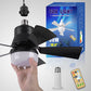 🏆LAST DAY SALE 70% OFF🔥SmartBreez 40W LED Ceiling Fan Light – 20.5” Ultra-Quiet with Remote 🎯 | E27 + FREE B22 Adapter 🔌 | For Bedroom 😴, Kitchen 👩‍🍳 & Garage 🛠️ – UK Ready! 🇬🇧