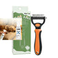 ⏳LAST DAY🎉 #1 in UK Pet Grooming 2026 🏆Professional Double-Sided Deshedding Brush for Dogs & Cats – Reduces Shedding by 90%💪