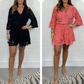 💕Limited Sale 50% OFF💕Casual Short V-Neck Lace Suit💃