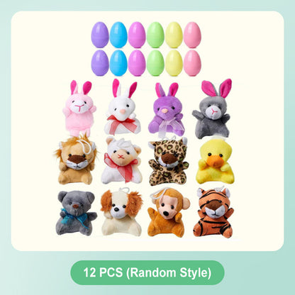🎉Easter Hot Sale 50% OFF🥰Prefilled Easter Eggs with Stuffed Animals Toys