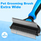 ⏳LAST DAY🎉 #1 in UK Pet Grooming 2026 🏆Professional Double-Sided Deshedding Brush for Dogs & Cats – Reduces Shedding by 90%💪