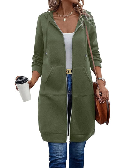 🥳Last Day Sale 49% Off🔥Women Casual Zip up Fleece Hoodies
