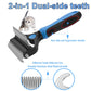 ⏳LAST DAY🎉 #1 in UK Pet Grooming 2026 🏆Professional Double-Sided Deshedding Brush for Dogs & Cats – Reduces Shedding by 90%💪