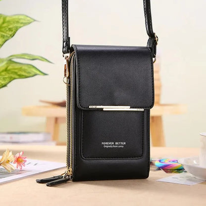 🏆Last Day Promotion：ONLY £6.99!! 🎁Women's Touch Screen Mobile Phone Messenger bag🤩