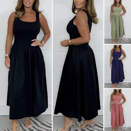 💝NEW HOT SALE- 50% Off💝Women's Flared T Shirt Midi Dress