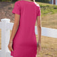 💕Summer Promotion 50% OFF👗Women's Casual Square Neck Pocket Short Sleeve Dress with Pockets
