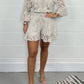 💕Limited Sale 50% OFF💕Casual Short V-Neck Lace Suit💃
