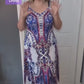 Boho  Paisley Cami Maxi Dress 👱🏻‍♀️Flowy Summer Sundress for UK Beach & Garden Parties🎀