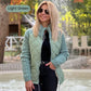 🍂⏳Time-limited Special⏰2025 New Women's Knit Patchwork Puffy Jacket