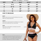 🔥Hot Sale - 50% off🔥✨👙High Waisted Tummy Control Colour Block Bikini Sets