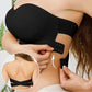 💜BUY 1 GET 1 FREE 💜ONLY 7.99£！！！  💜Strapless Wireless Bra with Crossover Side Closure