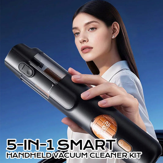 💥2025 New Products Hot Sale🛒🛻 5-IN-1 HANDHELD VACUUM - Cordless & Powerful Suction🏠🚗