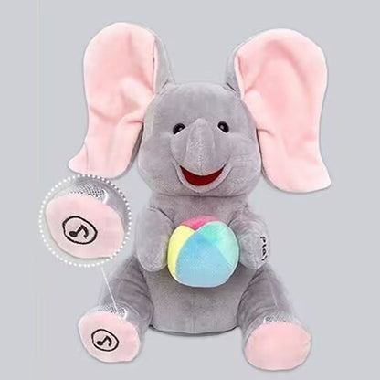 🎁Cute Hide And Seek Elephant Plush Doll🐘