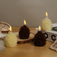 🔥HOT SALE 49% OFF -🎄🎅Flameless LED Pine Cone Candles for Holiday Decor