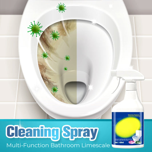 🔥LAST DAY SALE - 49% OFF🚿✨ Multi-Function Bathroom Limescale Cleaner - Removes Stubborn Scale, Soap Scum & Mold without Scrubbing 🧽💦
