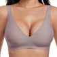 ✨Jelly Wireless Push Up Bra | Deep V Seamless T-Shirt Bra 🩰 Cloud-Like Everyday Comfort