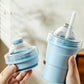 🥤Portable Silicone Cup with Straw & Ice Mold🥤✨IceCreamCup&ReusableCup