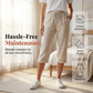 🥳2026 HOT SALE🥳✨ 50% OFF! ✨Women's Casual Cotton Linen Capris👖