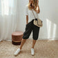 🥳2026 HOT SALE🥳✨ 50% OFF! ✨Women's Casual Cotton Linen Capris👖