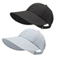 🧢✨ 60% OFF! ✨☀️  Outdoor Wide Brim Baseball Sun Hat for Women Lightweight☀️, Adjustable & Sun-Smart for Every Season!