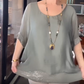 🥳2026 HOT SALE🥳✨ 50% OFF! ✨Women's Casual Round Neck Top🛍️