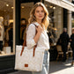 ✨🩷New Arrivals 50% oFF!🩷👜Elegant Lace Large Capacity Tote Bag